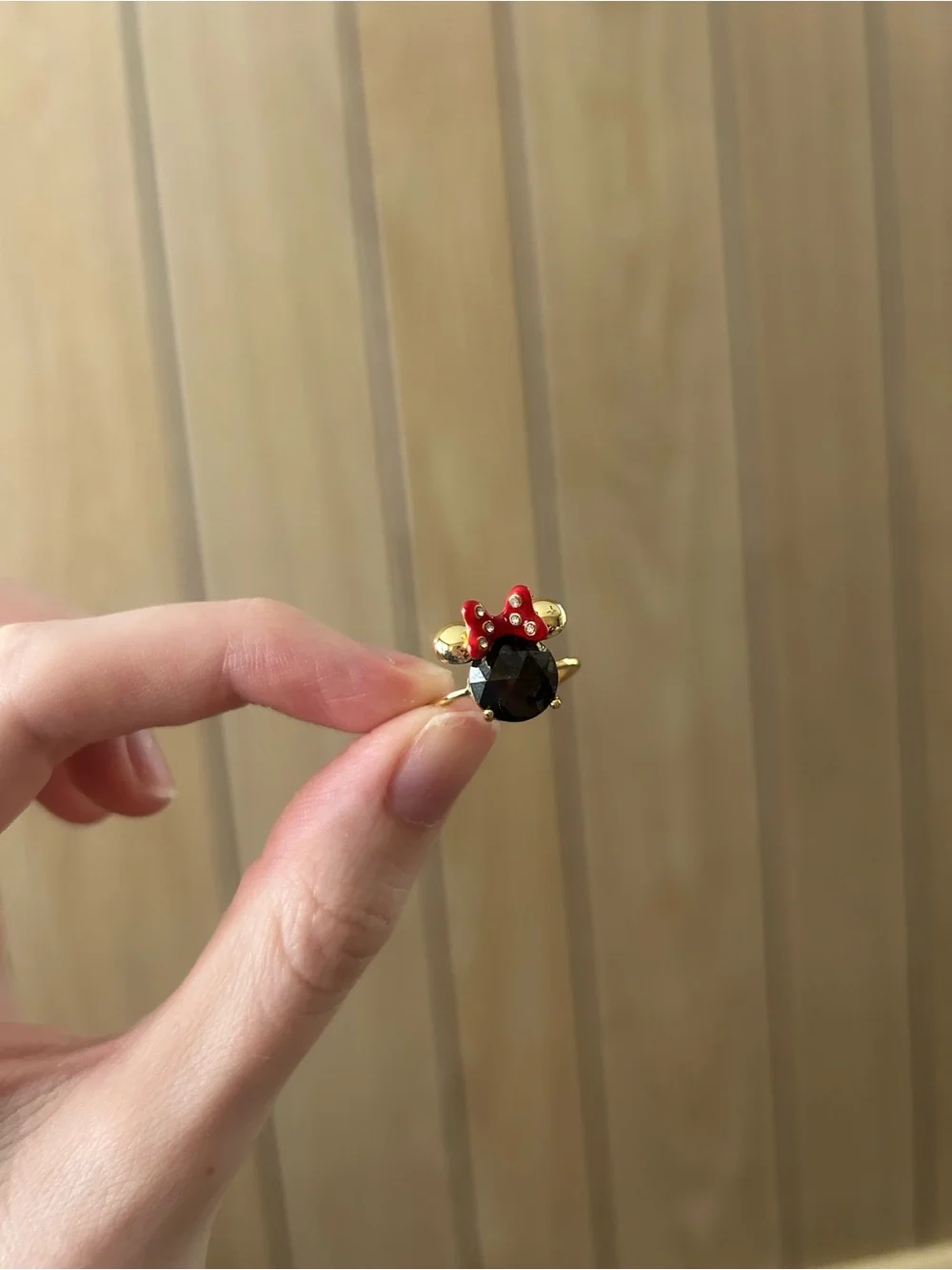 Kate Spade Minnie Mouse ring
